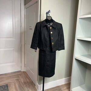 Kelly Graham NY Vintage Black Dress & Jacket. Preloved